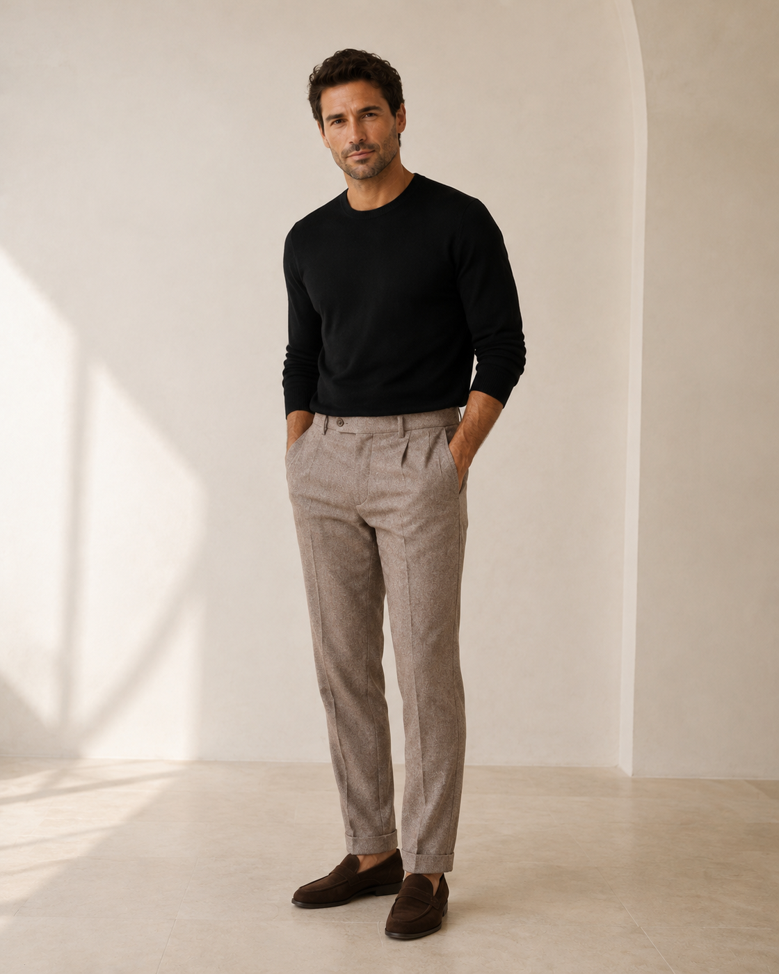 Cesare · Pantalón de vestir de corte cómodo · Imagen 1