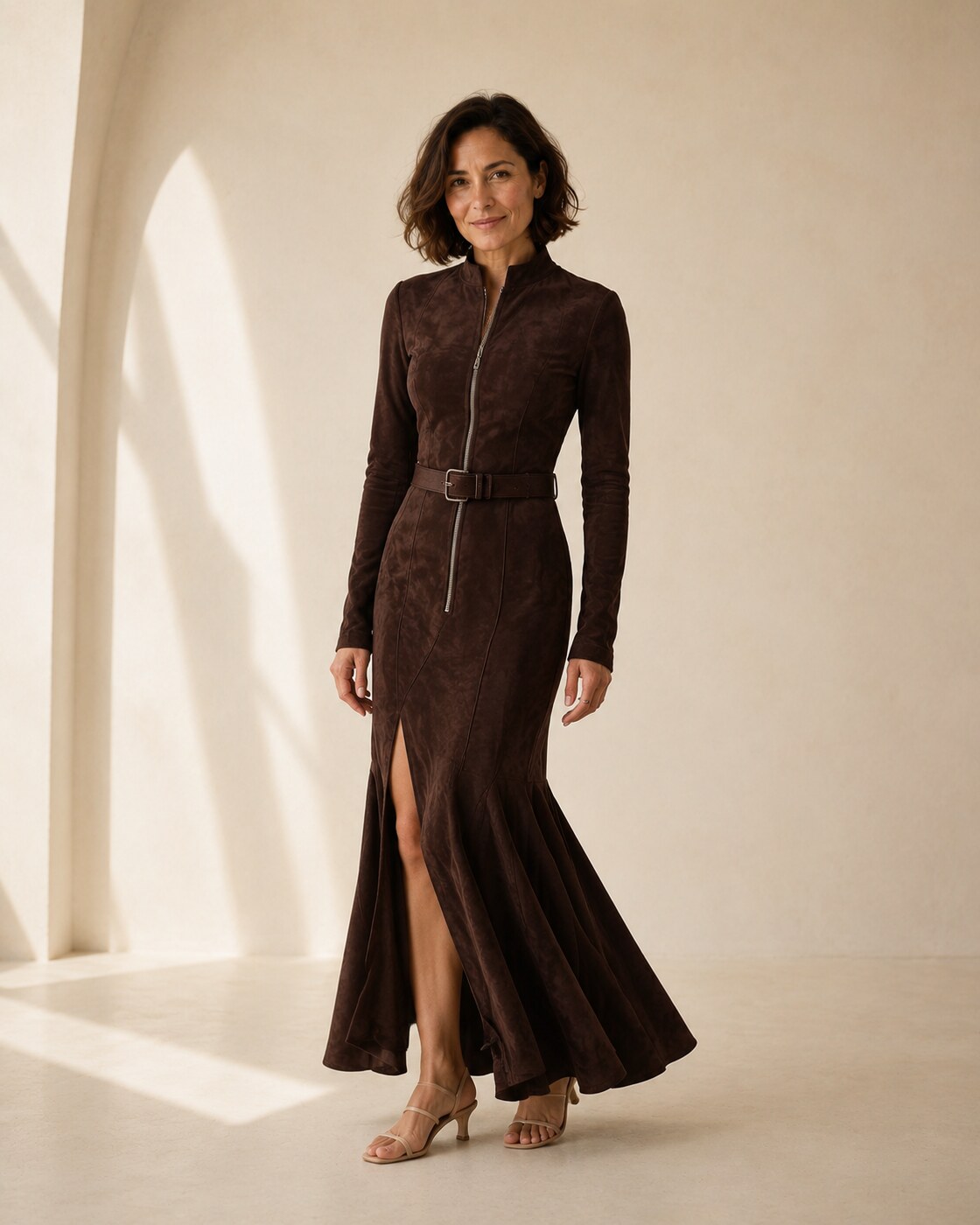 Costanza · Vestido efecto ante · Imagen 1