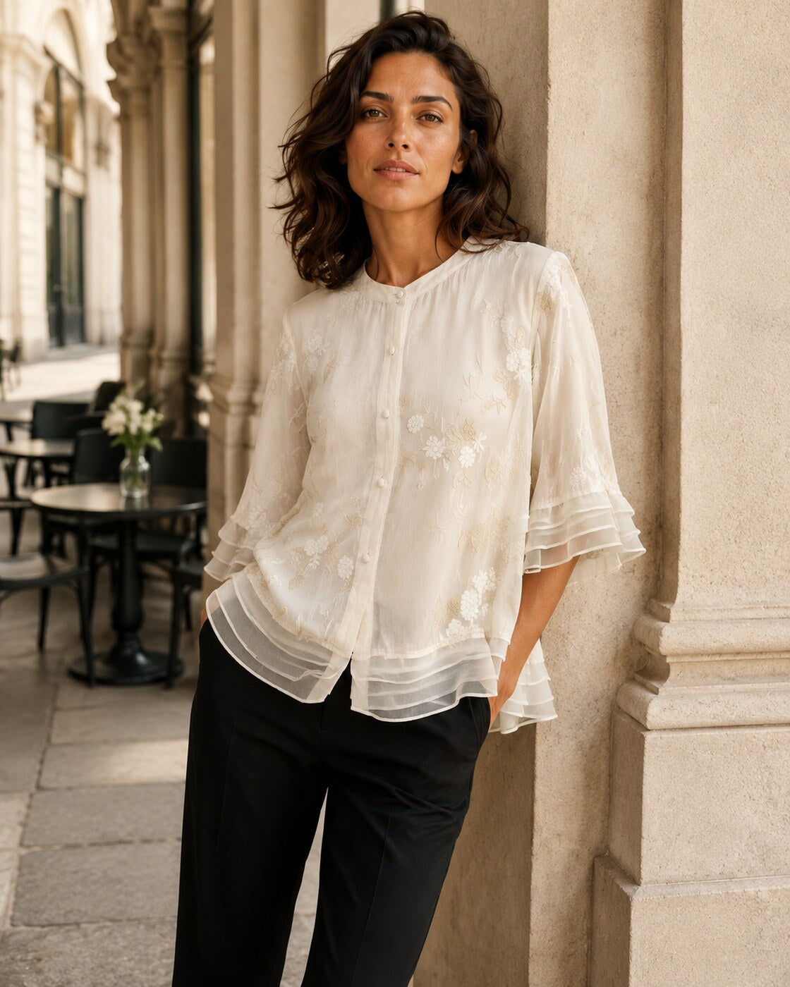 Delia · Blusa ligera de tacto suave · Imagen 1