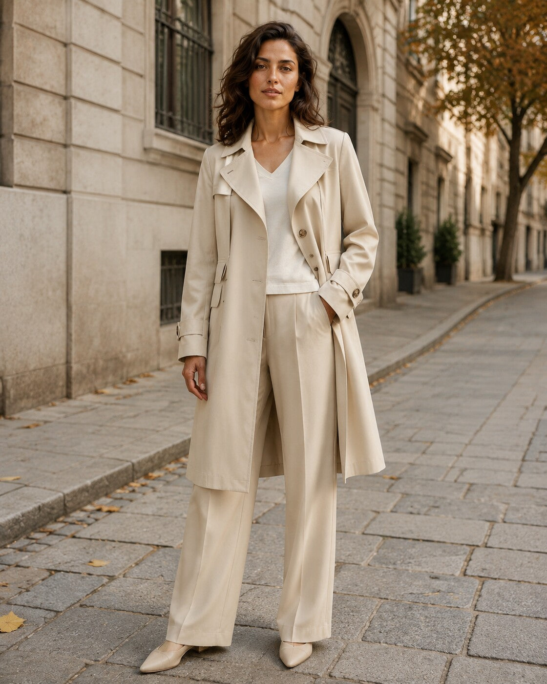 Federica · Sobrecamisa de acabado satinado · Imagen 1