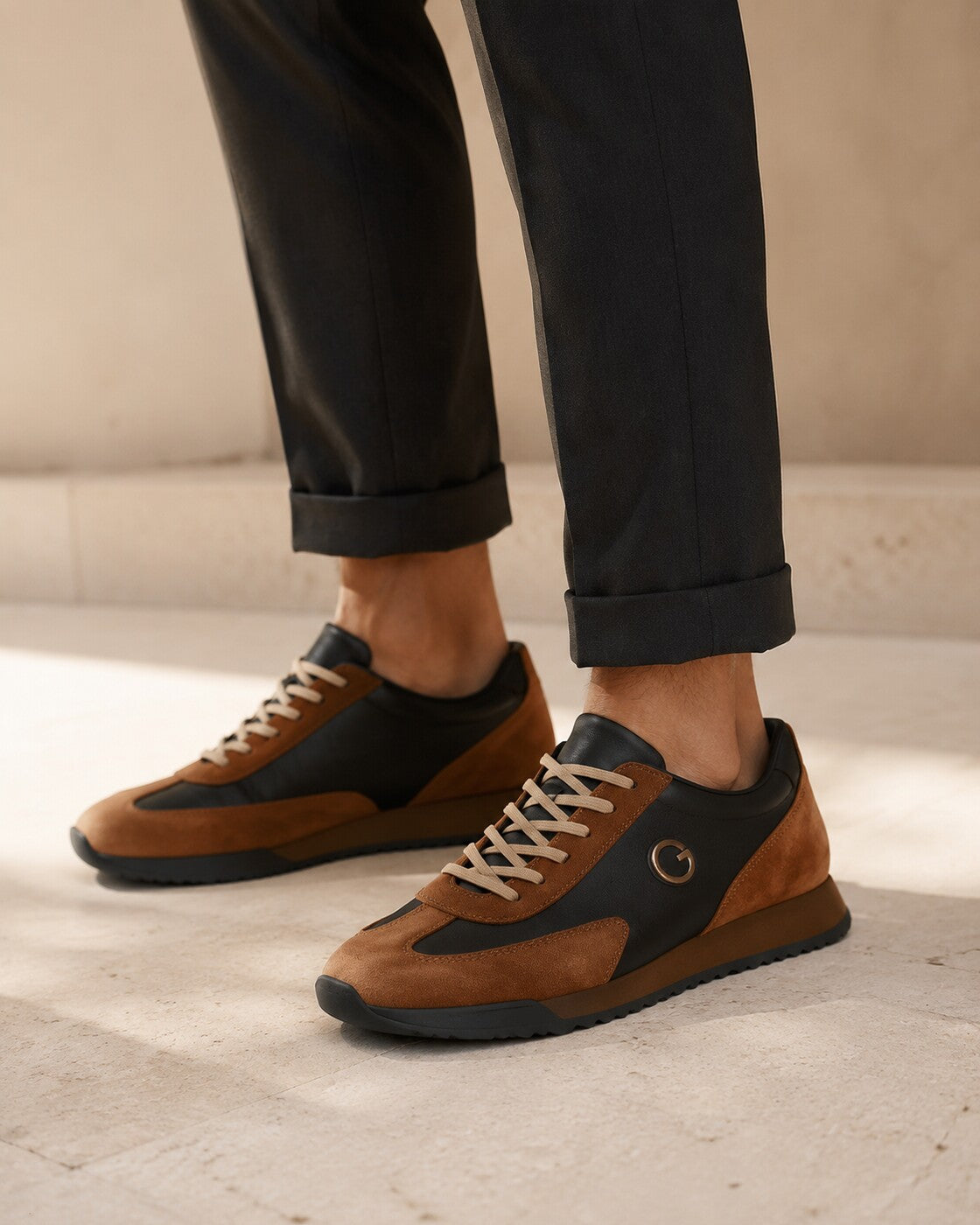 Gerardo · Zapatillas de acabado efecto ante · Imagen 1