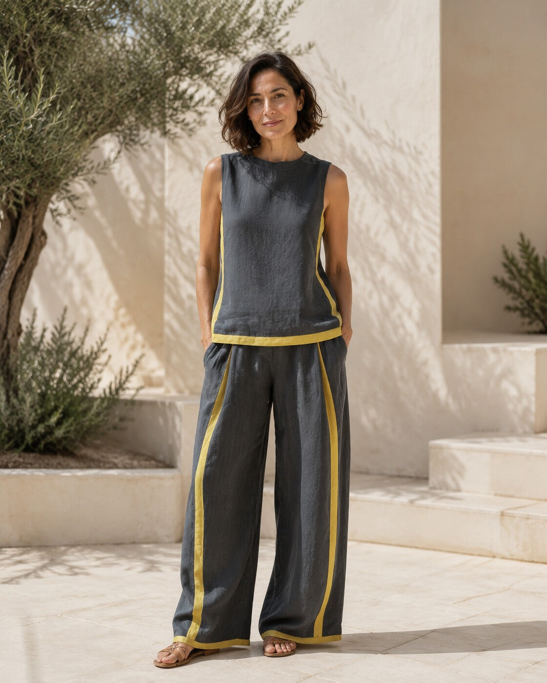 Ginevra · Conjunto ligero de corte relajado · Imagen 1