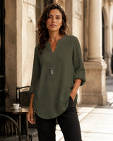 Ines · Blusa ligera de escote en V · Imagen 1