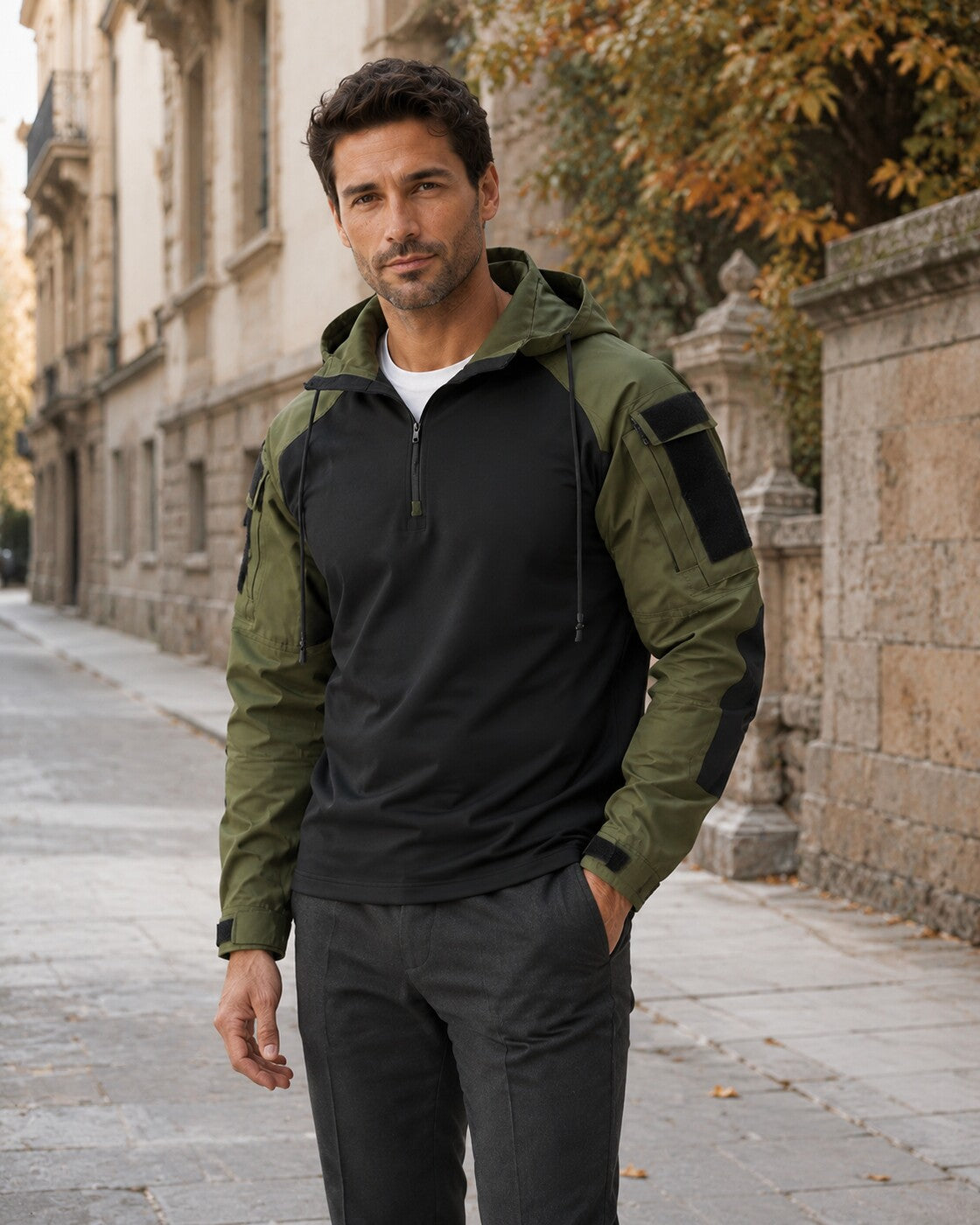 Lino · Sudadera de estilo utilitario · Imagen 1