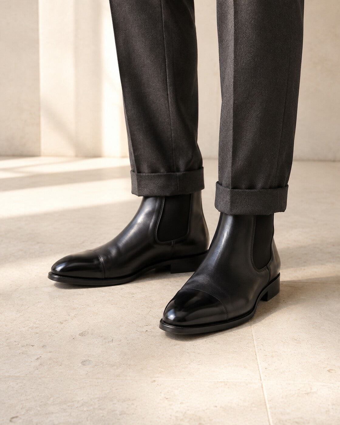 Massimo · Botines de líneas depuradas · Imagen 1
