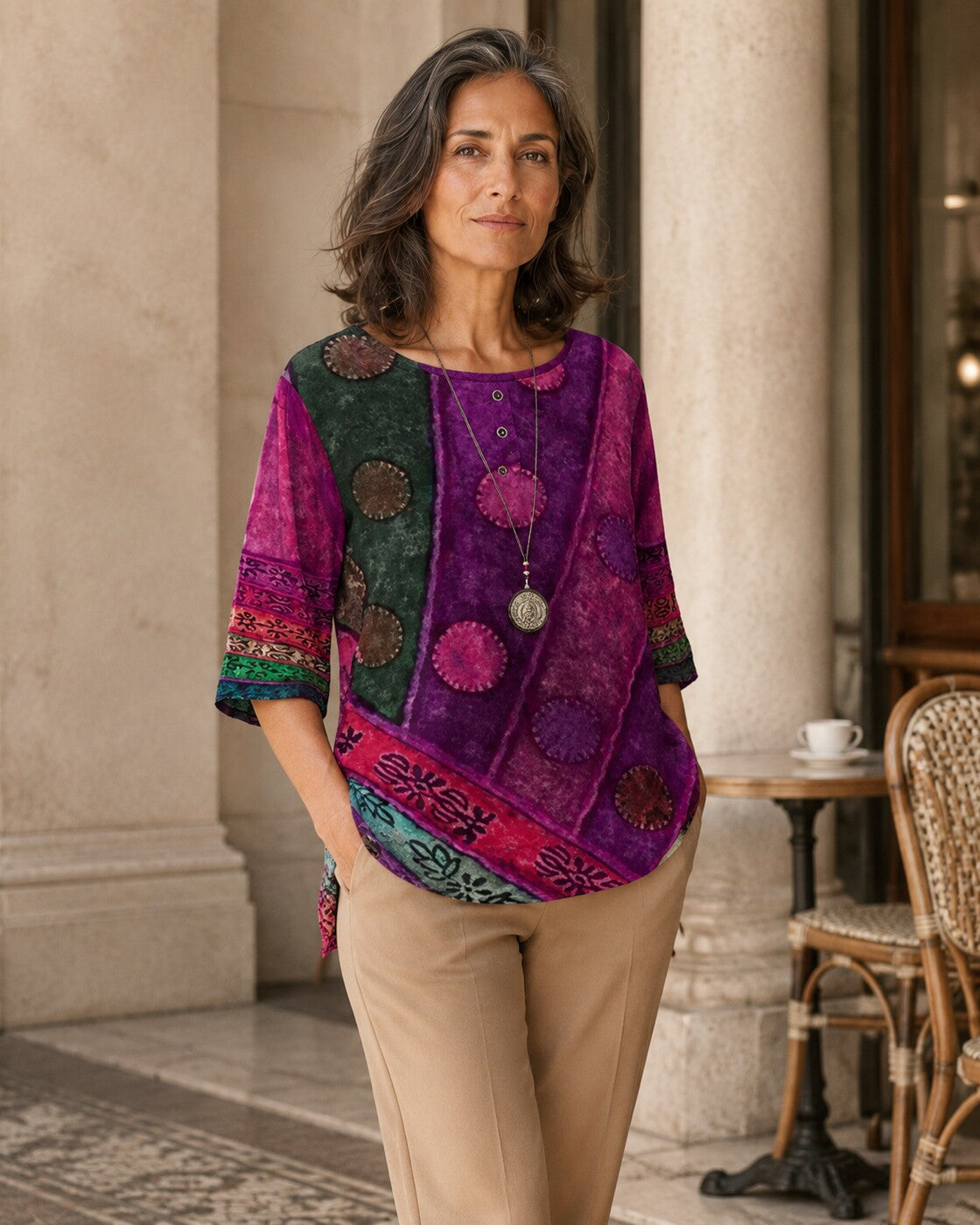 Nerina · Blusa de corte relajado · Imagen 1