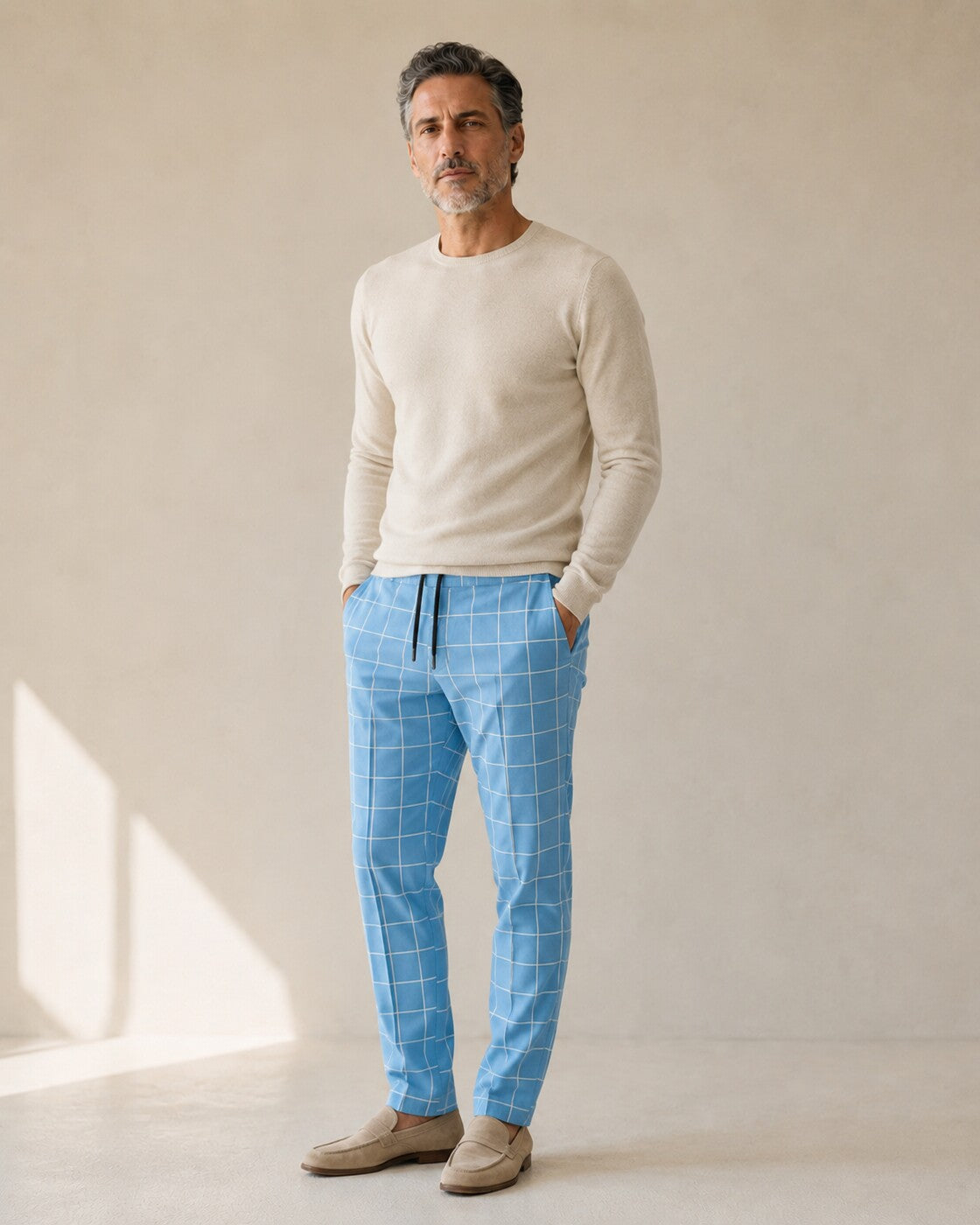 Oliviero · Pantalón jogger de acabado liso · Imagen 1
