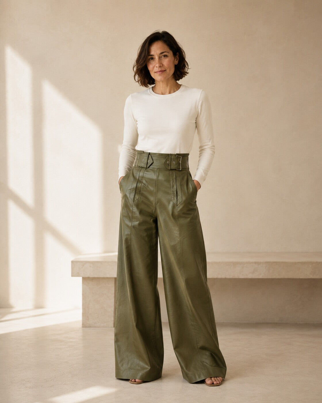 Renata · Pantalón de pernera ancha · Imagen 1