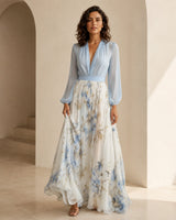 Tecla · Vestido largo floral ligero · Imagen 1