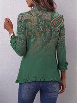 Jacinta · Chaqueta verde con volantes · Imagen 2