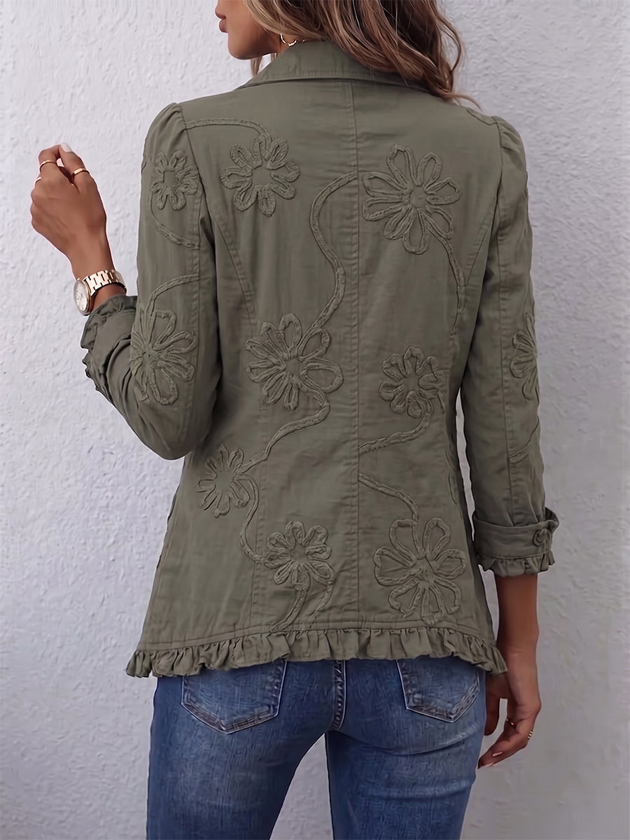 Ascensión · Chaqueta bordada con volantes · Imagen 2