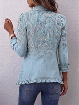 Remedios · Chaqueta de inspiración vintage con volantes · Imagen 2