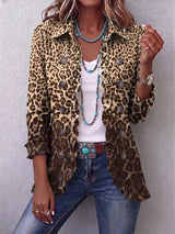 Nazaret · Chaqueta de leopardo con volantes · Imagen 1