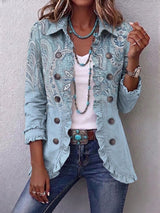 Remedios · Chaqueta de inspiración vintage con volantes · Imagen 1
