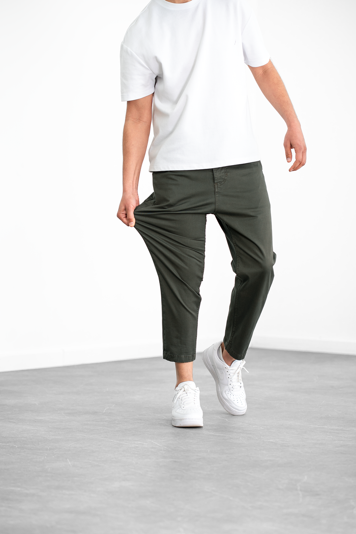 Evandro · Pantalón elástico de largo tobillero · Imagen 34