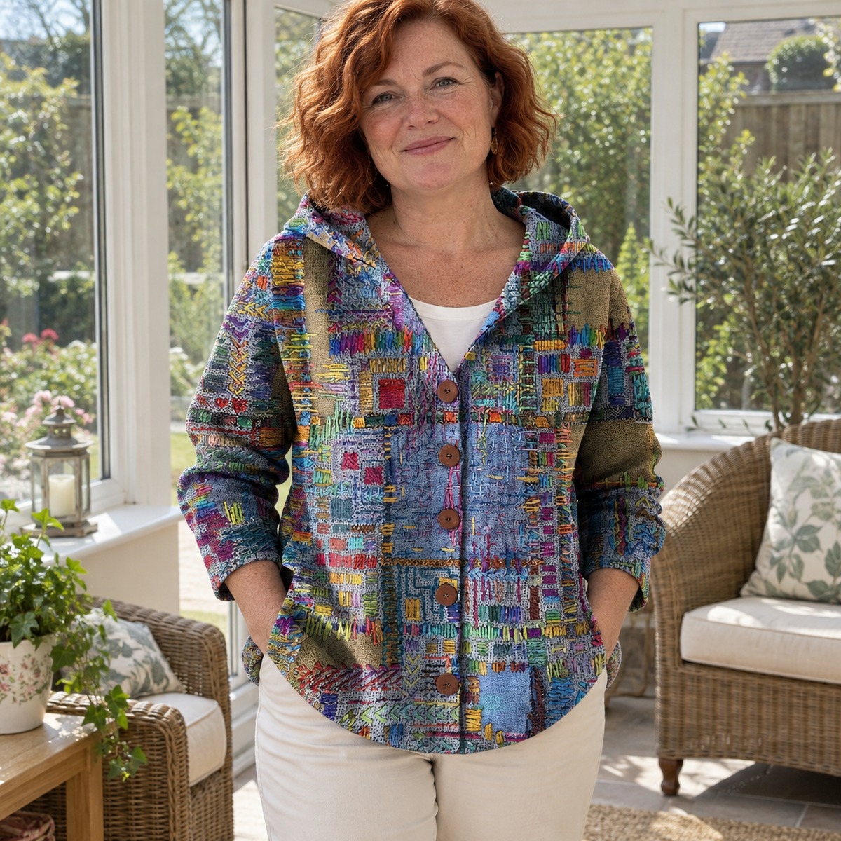 Marinella · Chaqueta de punto con capucha · Imagen 4