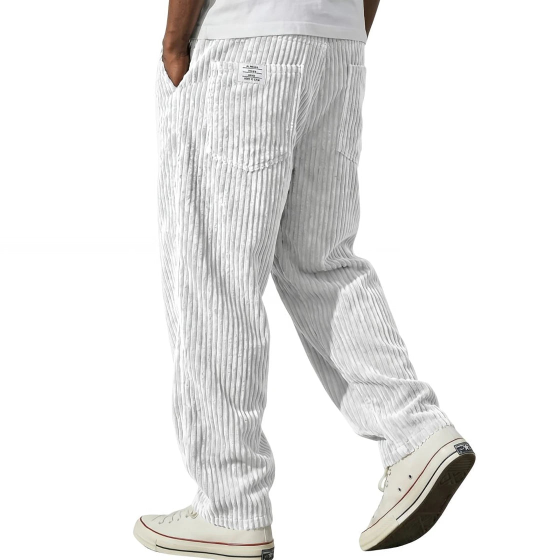 Varel · Pantalón de pana · Blanco