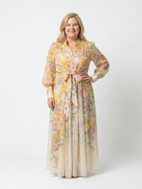 Noa · Vestido largo floral con transparencias · Imagen 4