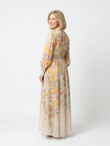 Noa · Vestido largo floral con transparencias · Imagen 2
