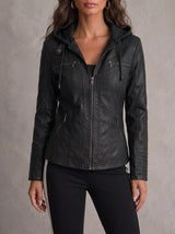 Flavia · Chaqueta con capucha y detalles acanalados · Imagen 2