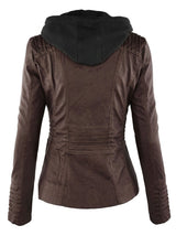 Flavia · Chaqueta con capucha y detalles acanalados · Imagen 8