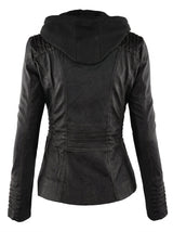 Flavia · Chaqueta con capucha y detalles acanalados · Imagen 9