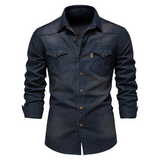 Renato · Sobrecamisa vaquera con bolsillos · Imagen 4