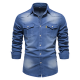Renato · Sobrecamisa vaquera con bolsillos · Imagen 6