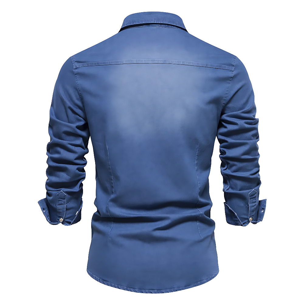 Renato · Sobrecamisa vaquera con bolsillos · Imagen 7