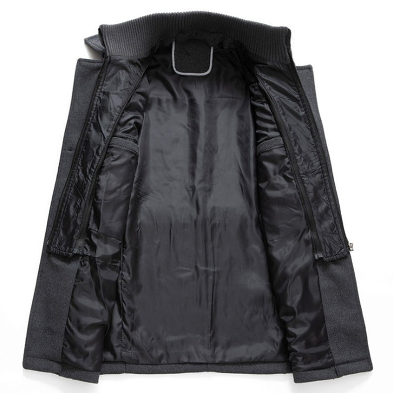 Salvatore · Abrigo con cuello alto interior · Imagen 4