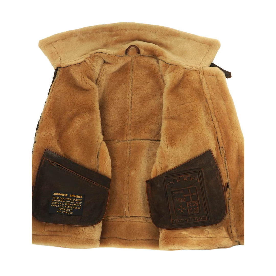 Sergio · Chaqueta de aviador con cuello suave · Imagen 6