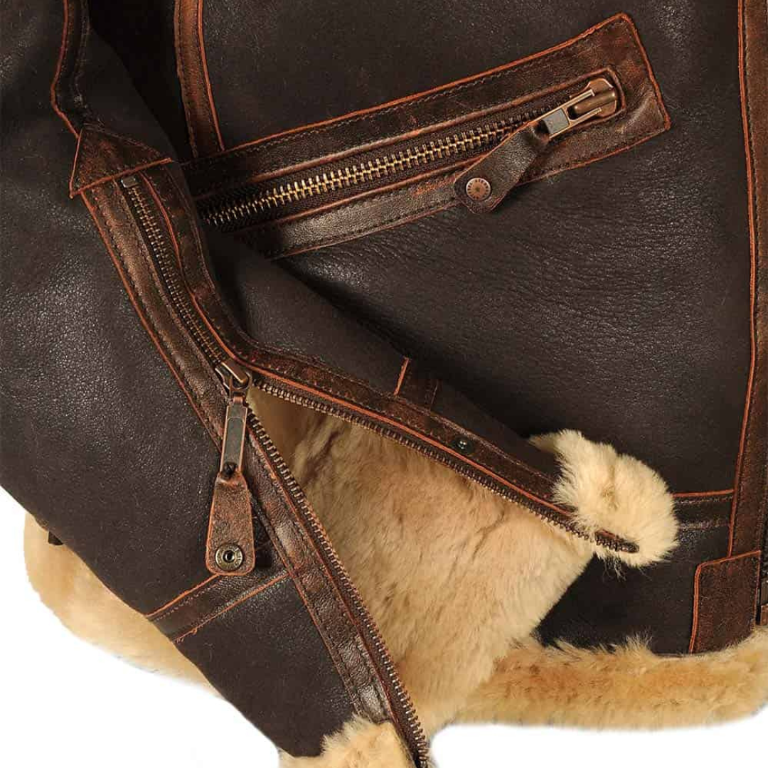 Sergio · Chaqueta de aviador con cuello suave · Imagen 7