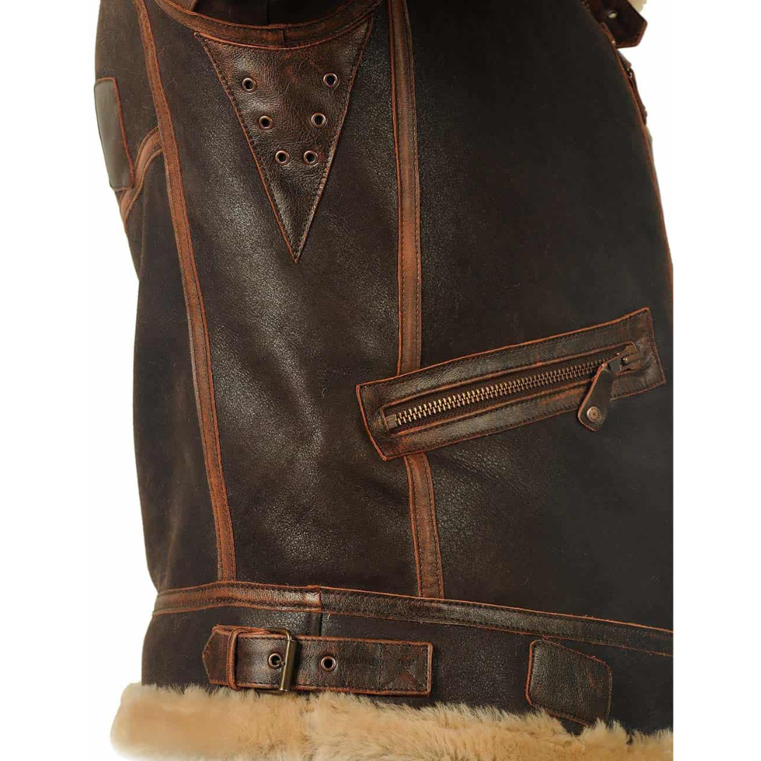 Sergio · Chaqueta de aviador con cuello suave · Imagen 8