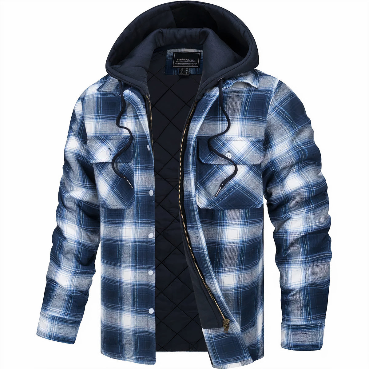 Tancredi · Chaqueta de cuadros con capucha · Imagen 2