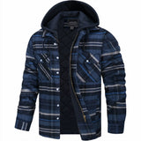 Tancredi · Chaqueta de cuadros con capucha · Imagen 5