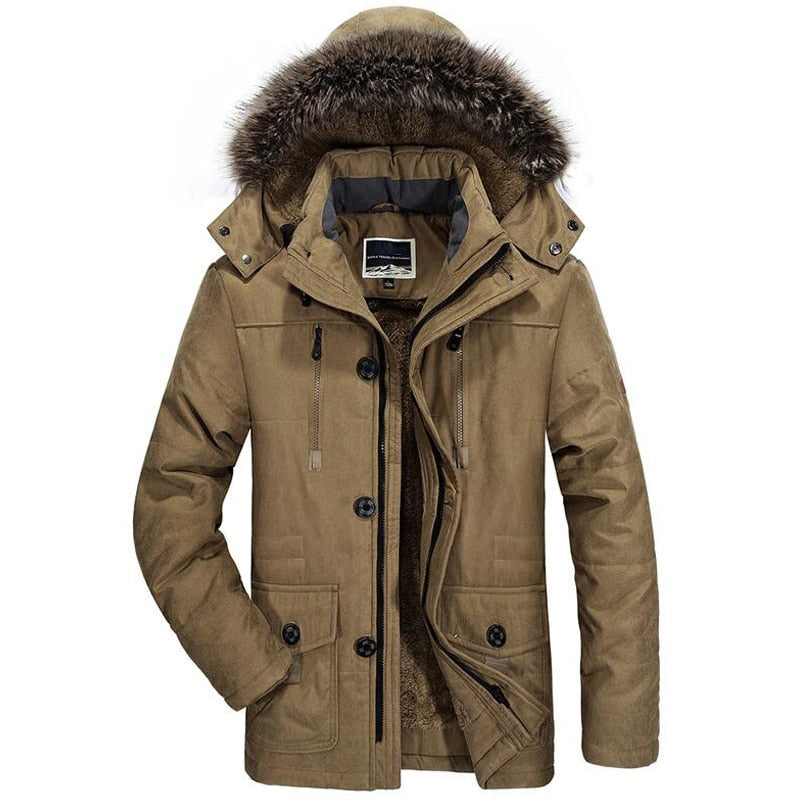 Zeno · Parka con capucha y ribete efecto pelo · Imagen 5