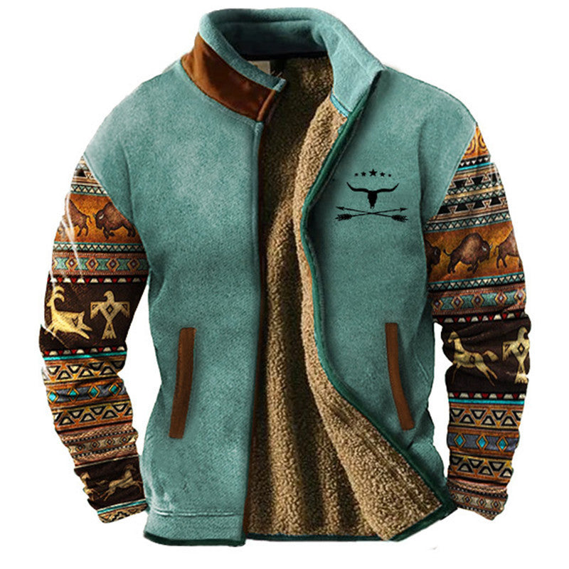 Cesare · Chaqueta con mangas estampadas · Imagen 2