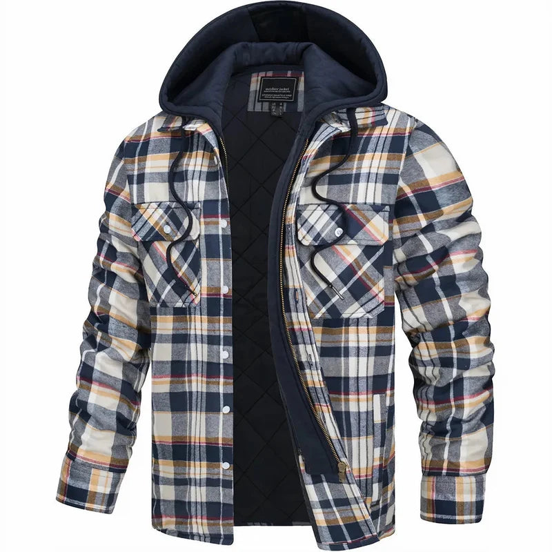 Gualtiero · Chaqueta de cuadros con interior acolchado · Imagen 2