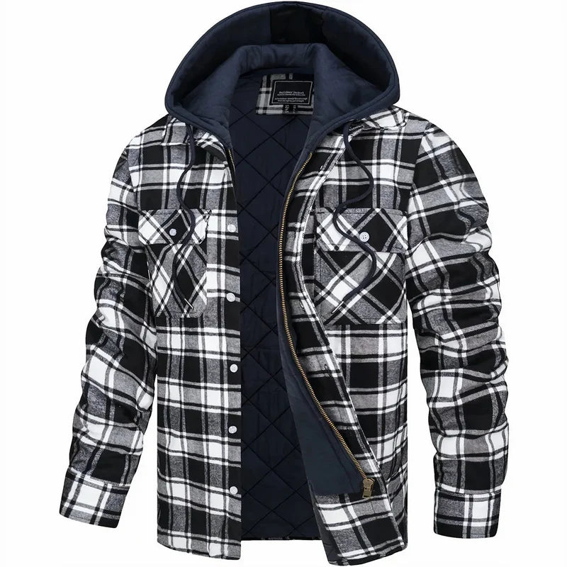 Gualtiero · Chaqueta de cuadros con interior acolchado · Imagen 5