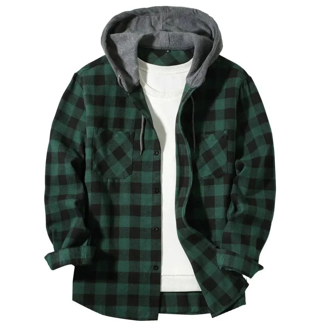 Tiziano · Chaqueta de cuadros con capucha · Imagen 4