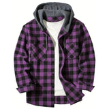 Tiziano · Chaqueta de cuadros con capucha · Imagen 6