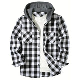 Tiziano · Chaqueta de cuadros con capucha · Imagen 8