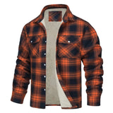 Fulvio · Chaqueta de cuadros con interior afelpado · Imagen 5