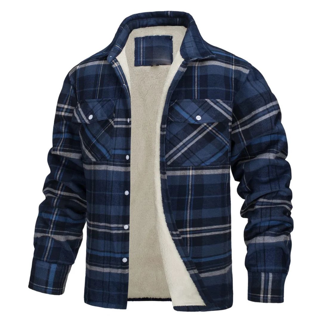 Fulvio · Chaqueta de cuadros con interior afelpado · Imagen 9