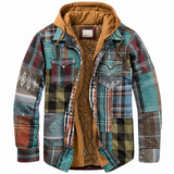 Alvise · Chaqueta de cuadros con capucha · Imagen 2