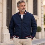 Riviera · Bomber con ribetes de rayas · Imagen 1