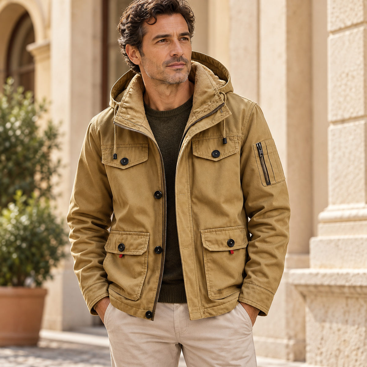 Remo · Chaqueta urbana con capucha · Imagen 1