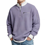 Loris · Jersey de textura waffle con media cremallera · Imagen 8