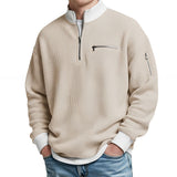 Loris · Jersey de textura waffle con media cremallera · Imagen 3