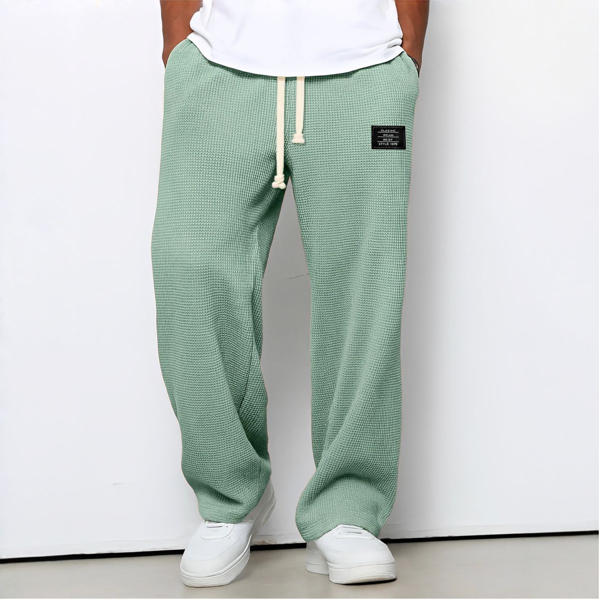 Levante · Pantalón de textura waffle y pernera ancha · Imagen 6